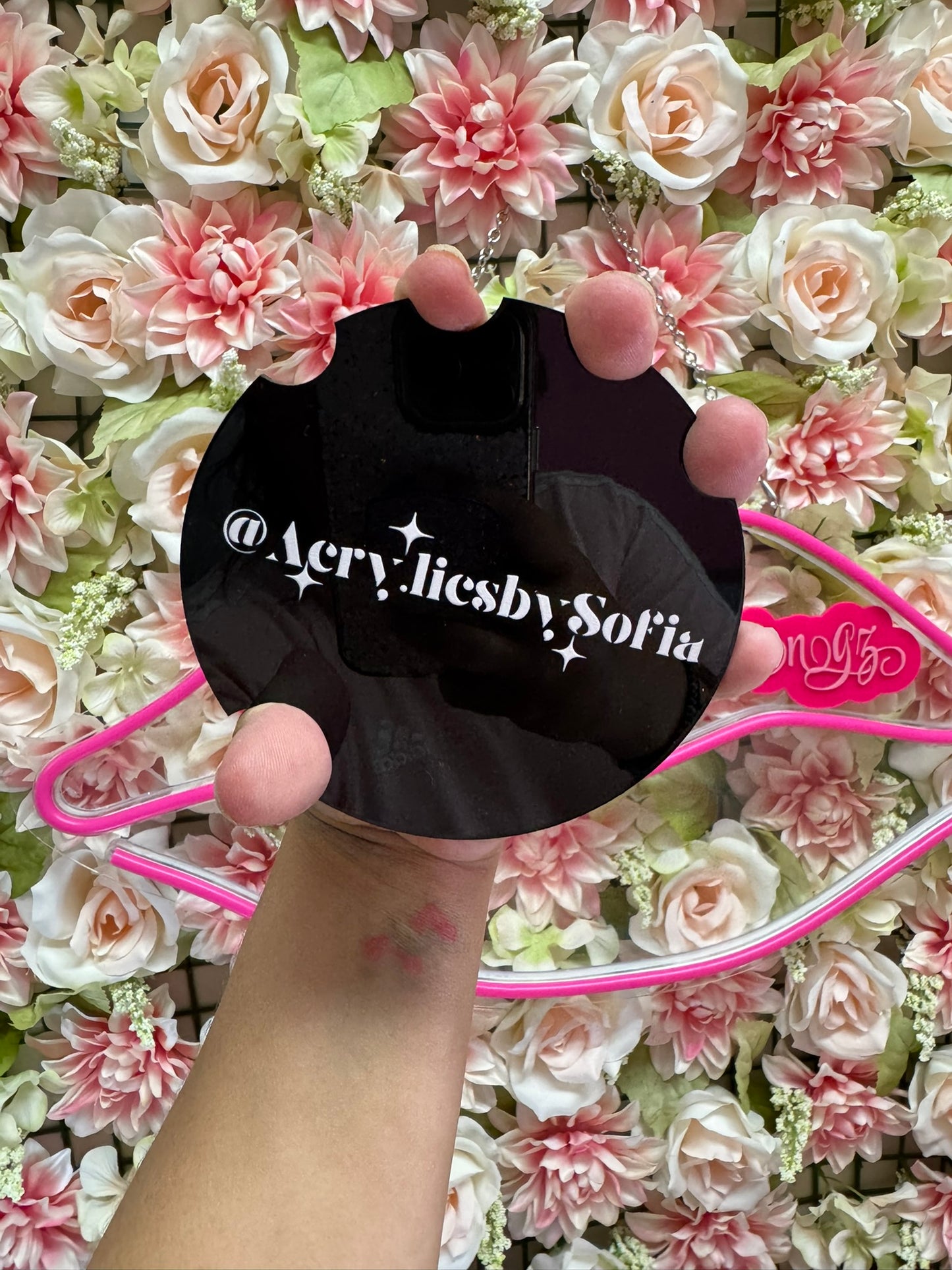 Uv Nail prop custom logo