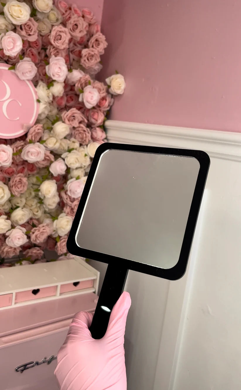 Custom mirror (3D logo)