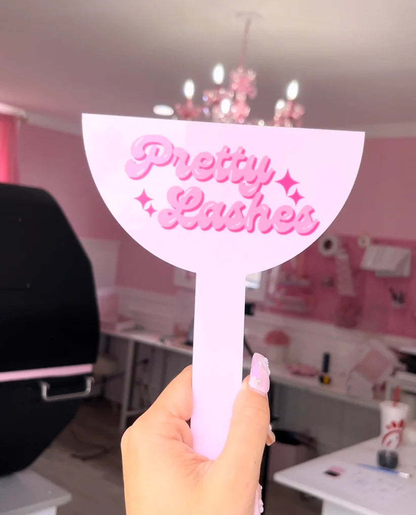 UV printed Lash brow or wax prop