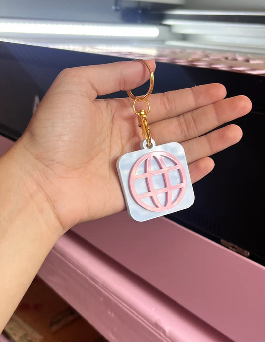 Website nfc keychain