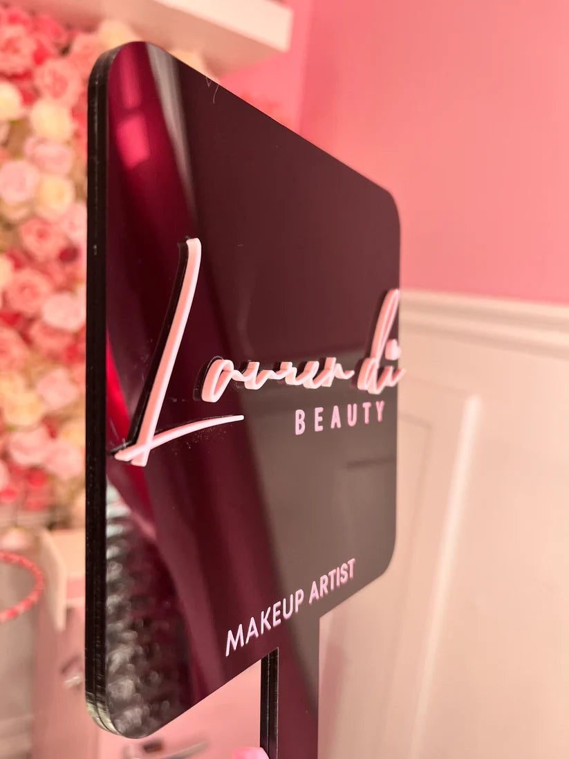 Custom mirror (3D logo)